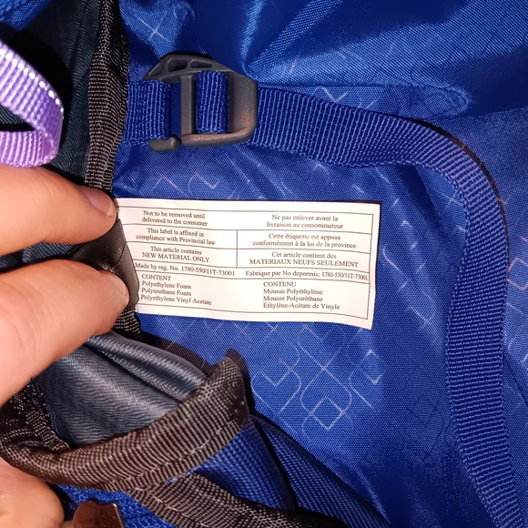 Gregory Vibrant Blue Hiking Backpack - Picture 7 of 15